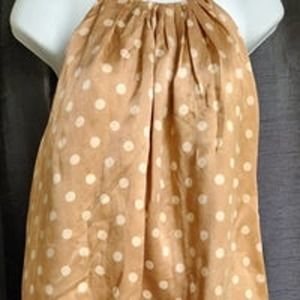 Robert Rodriguez polka dot silk top 4